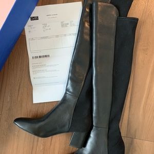 Stuart Weitzman GILLIAN 60 Black Over-the-knee